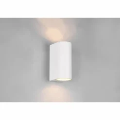 Luminaires Trio Applique murale d'extérieur Trio Roya Blanc, 2 lumières
