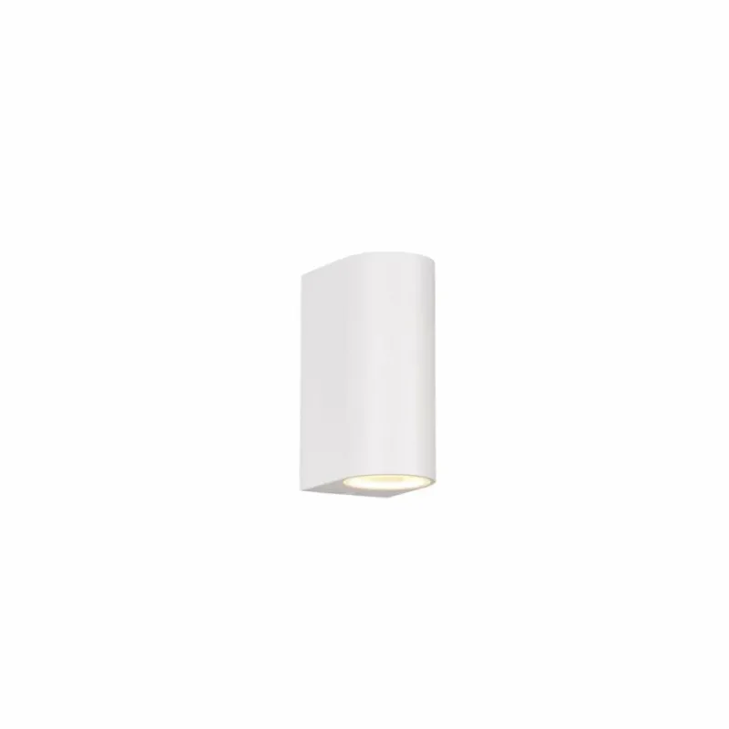 Luminaires Trio Applique murale d'extérieur Trio Roya Blanc, 2 lumières