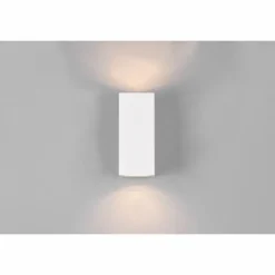 Luminaires Trio Applique murale d'extérieur Trio Roya Blanc, 2 lumières