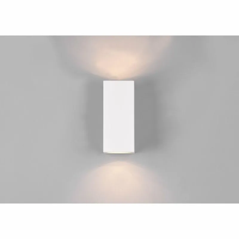 Luminaires Trio Applique murale d'extérieur Trio Roya Blanc, 2 lumières