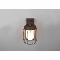 Luminaires Trio Applique murale d'extérieur Trio Tuela Rouille, 1 lumière