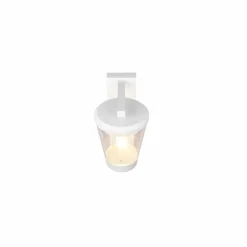 Luminaires Trio Applique murale d'extérieur Trio Cavado Blanc, 1 lumière