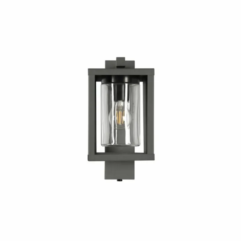 Luminaires Trio Applique murale d'extérieur Trio Lunga Anthracite, 1 lumière