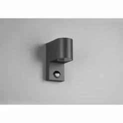 Luminaires Trio Applique murale d'extérieur Trio Roya Anthracite, 1 lumière, Détecteur de mouvement