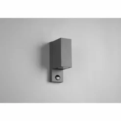 Luminaires Trio Applique murale d'extérieur Trio Roya Anthracite, 2 lumières, Détecteur de mouvement