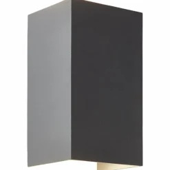 Luminaires Brilliant Applique murale d'extérieur Brilliant Hilly LED Gris, 2 lumières