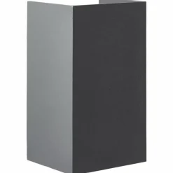 Luminaires Brilliant Applique murale d'extérieur Brilliant Hilly LED Gris, 2 lumières