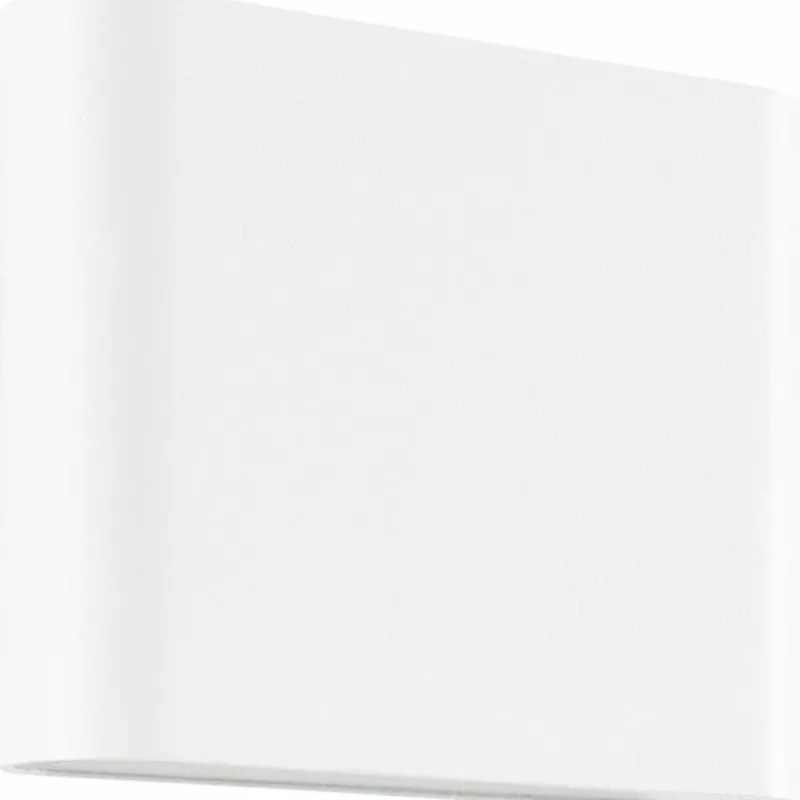 Luminaires Brilliant Applique murale d'extérieur Brilliant Welbie LED Blanc, 1 lumière