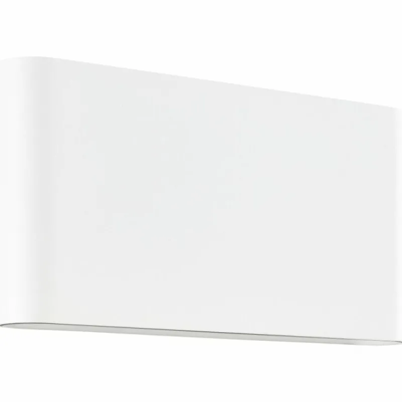 Luminaires Brilliant Applique murale d'extérieur Brilliant Welbie LED Blanc, 1 lumière