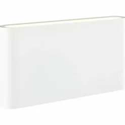 Luminaires Brilliant Applique murale d'extérieur Brilliant Welbie LED Blanc, 1 lumière