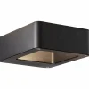 Luminaires Brilliant Applique murale d'extérieur Brilliant Golda LED Noir, 1 lumière