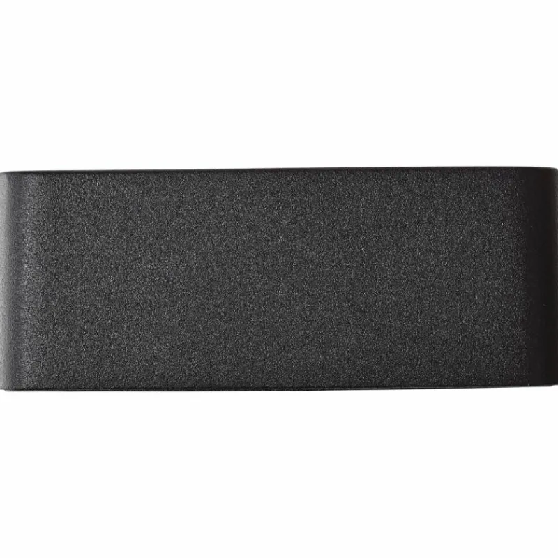 Luminaires Brilliant Applique murale d'extérieur Brilliant Golda LED Noir, 1 lumière