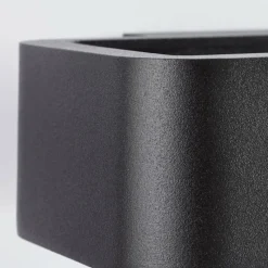 Luminaires Brilliant Applique murale d'extérieur Brilliant Golda LED Noir, 1 lumière