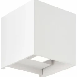 Luminaires Brilliant Applique murale d'extérieur Brilliant Isak LED Blanc, 1 lumière