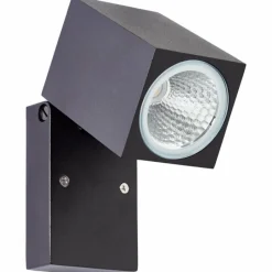 Luminaires Brilliant Applique murale d'extérieur Brilliant Burk LED Noir, 1 lumière