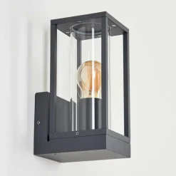 hofstein Applique murale d'extérieur Oiba Anthracite, 1 lumière