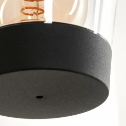 hofstein Applique murale d'extérieur Eloida Anthracite, 1 lumière, Détecteur de mouvement