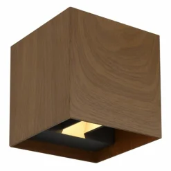 Lampes En Bois-Luminaires Globo Lighting Applique murale d'extérieur Globo VERONIKA LED Couleur bois, 1 lumière