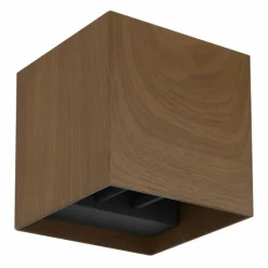 Lampes En Bois-Luminaires Globo Lighting Applique murale d'extérieur Globo VERONIKA LED Couleur bois, 1 lumière