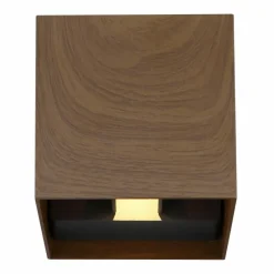 Lampes En Bois-Luminaires Globo Lighting Applique murale d'extérieur Globo VERONIKA LED Couleur bois, 1 lumière