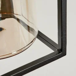 hofstein Applique murale d'extérieur Palanga LED Noir, 1 lumière, Détecteur de mouvement