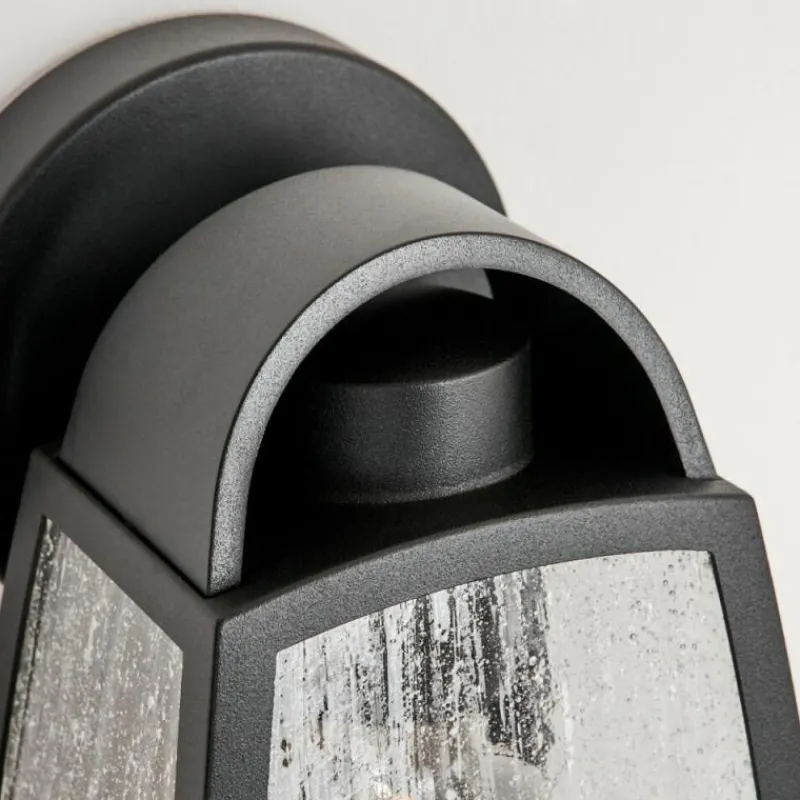 hofstein Applique murale d'extérieur Trosa Noir, 1 lumière