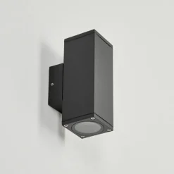 hofstein Applique murale d'extérieur Kastari Anthracite, 2 lumières