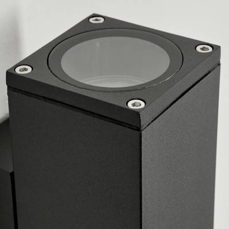 hofstein Applique murale d'extérieur Kastari Anthracite, 2 lumières