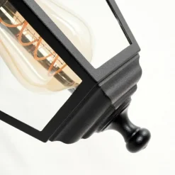 Luminaires Rustiques-hofstein Applique murale d'extérieur Halla Noir, 1 lumière