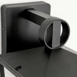 hofstein Applique murale d'extérieur Heinonen Noir, 1 lumière