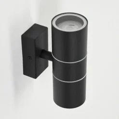 hofstein Applique murale d'extérieur Simola Anthracite, 2 lumières