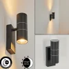 hofstein Applique murale d'extérieur Simola Anthracite, 2 lumières