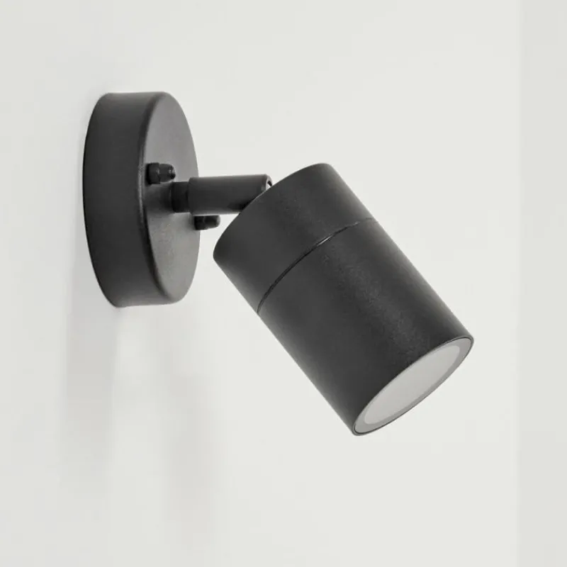 hofstein Applique murale d'extérieur Corneda Noir, 1 lumière