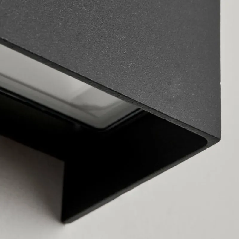 hofstein Applique murale d'extérieur Anobra LED Anthracite, 1 lumière