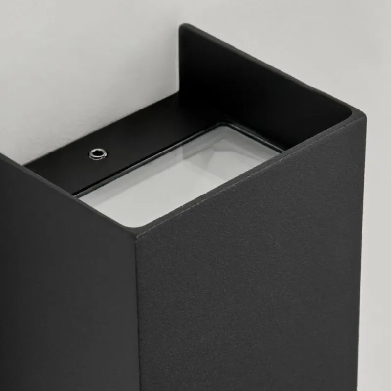 hofstein Applique murale d'extérieur Anobra LED Anthracite, 1 lumière