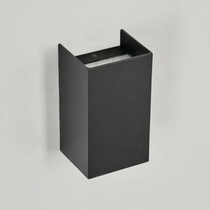 hofstein Applique murale d'extérieur Anobra LED Anthracite, 1 lumière