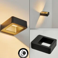 hofstein Applique murale d'extérieur Strandbyn LED Noir, 1 lumière