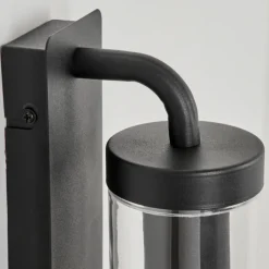 Lampes Vintages & Rétros-hofstein Applique murale d'extérieur Svartgrund Noir, 1 lumière