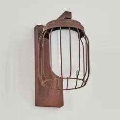 hofstein Applique murale d'extérieur Foothills Rouille, 1 lumière