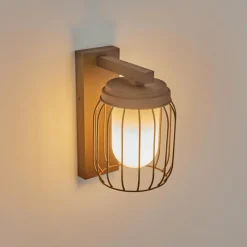 hofstein Applique murale d'extérieur Foothills Rouille, 1 lumière