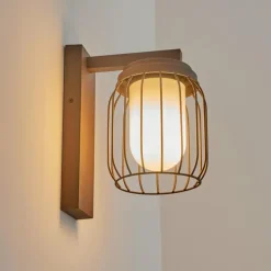 hofstein Applique murale d'extérieur Foothills Rouille, 1 lumière