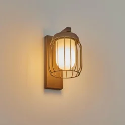 hofstein Applique murale d'extérieur Foothills Rouille, 1 lumière