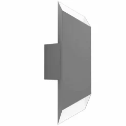 Luminaires Eglo Applique murale d'extérieur Eglo SPIAZZINA LED Noir, Blanc, 2 lumières