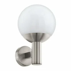 Luminaires Eglo Applique murale d'extérieur Eglo NISIA-Z LED Acier inoxydable, 1 lumière