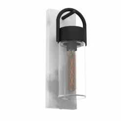 Luminaires Eglo Applique murale d'extérieur Eglo CARRARO Gris, Noir, 1 lumière
