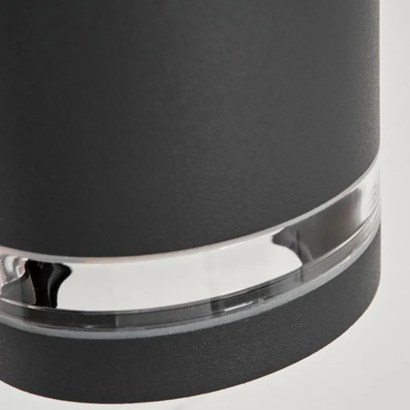 hofstein Applique murale d'extérieur Poupas Anthracite, 2 lumières