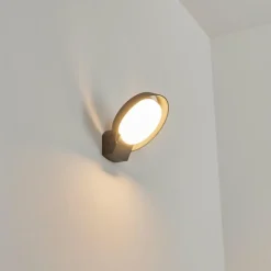 hofstein Applique murale d'extérieur Kelo LED Anthracite, 1 lumière