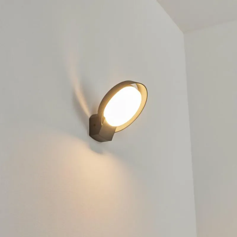 hofstein Applique murale d'extérieur Kelo LED Anthracite, 1 lumière
