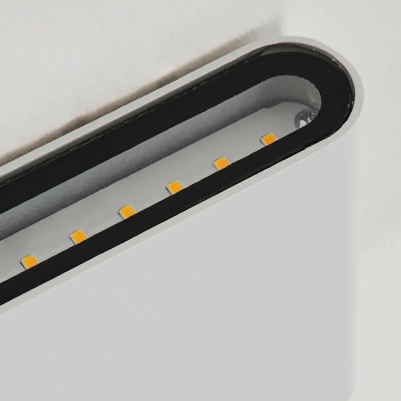 hofstein Applique murale d'extérieur Tammisaari LED Transparent, Blanc, 1 lumière