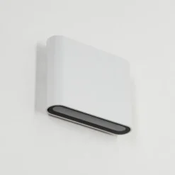 hofstein Applique murale d'extérieur Tammisaari LED Transparent, Blanc, 1 lumière